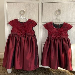 Holiday dress 4T and 2T